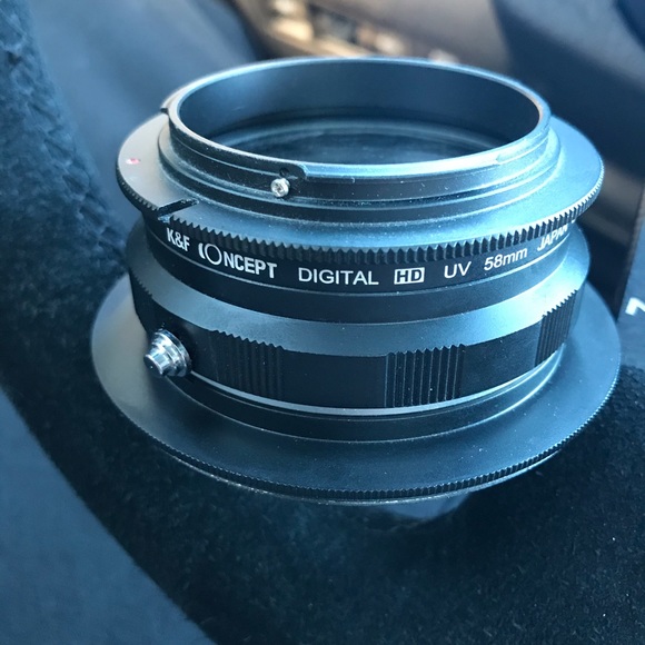 58mm lens and adapter k&f concept - Picture 2 of 5